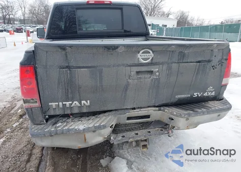 2013 Nissan Titan Sv из США, поврежденный, VIN 1N6BA0EC7DN302268